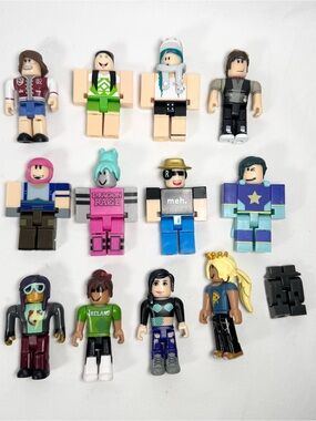 Roblox Action Figures Lot of 12 Mix & Match Mini Collection Lot, NO CODES